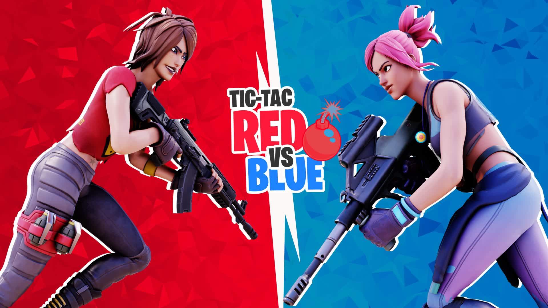 💣Tic Tac 🔴Red vs Blue🔵