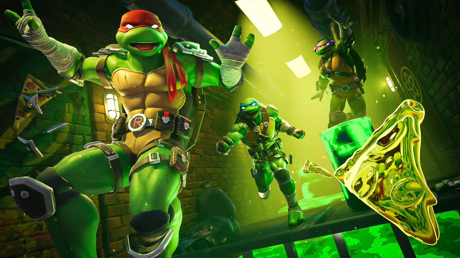TMNT Pizza Parkour! 🍕