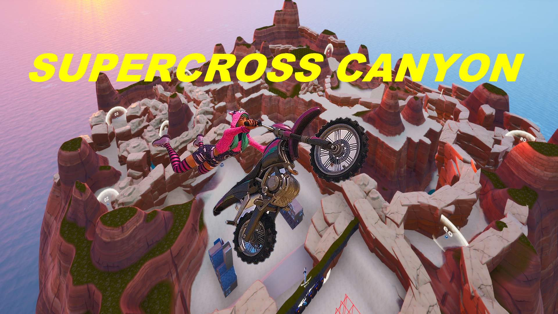 SUPERCROSS DANS LE CANYON