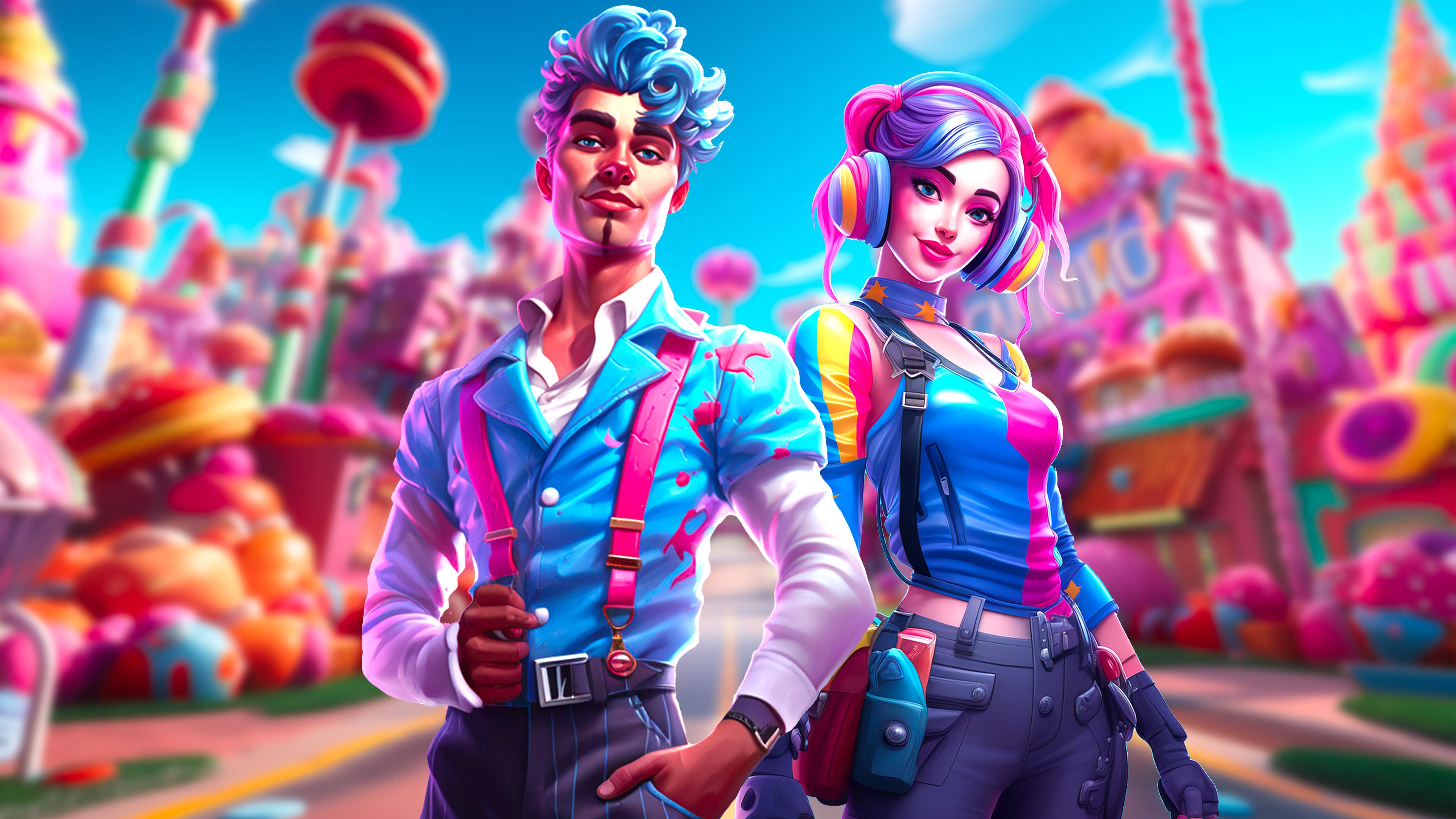 🍬DUO CANDY ZONE WARS🍭