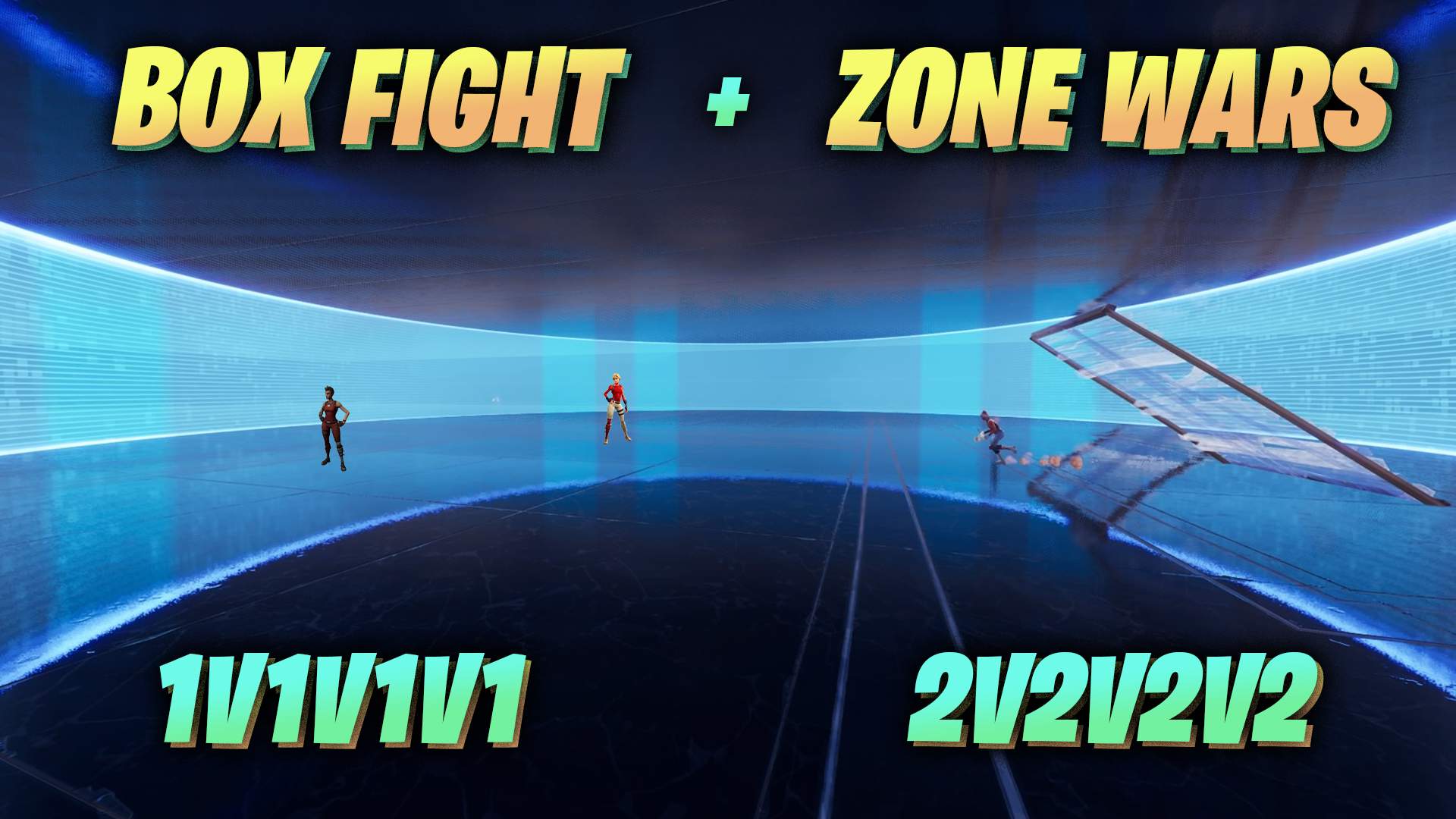 BOXFIGHT + ZONE WARS [1V1V1V1][2V2V2V2]