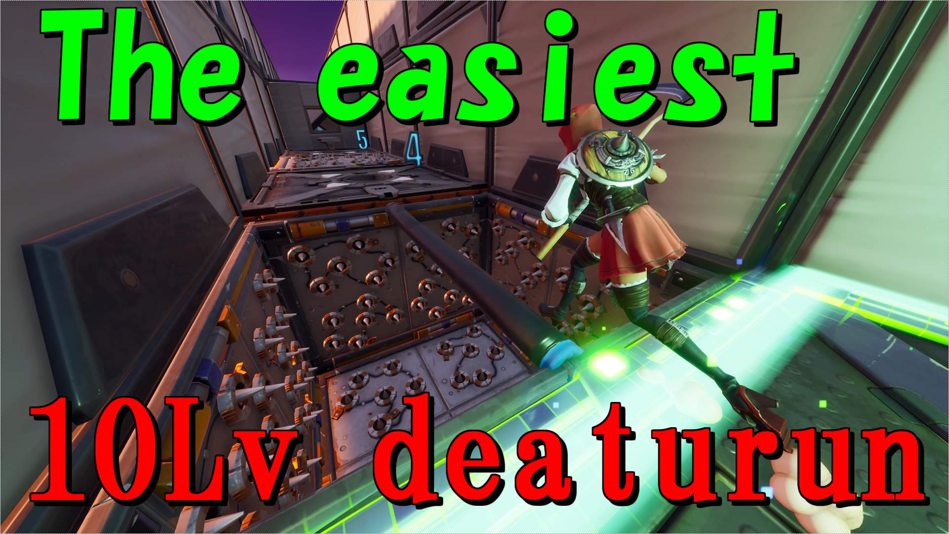 世界一簡単な10LVデスラン…？ EASIEST 10LV DEATHRUN…？