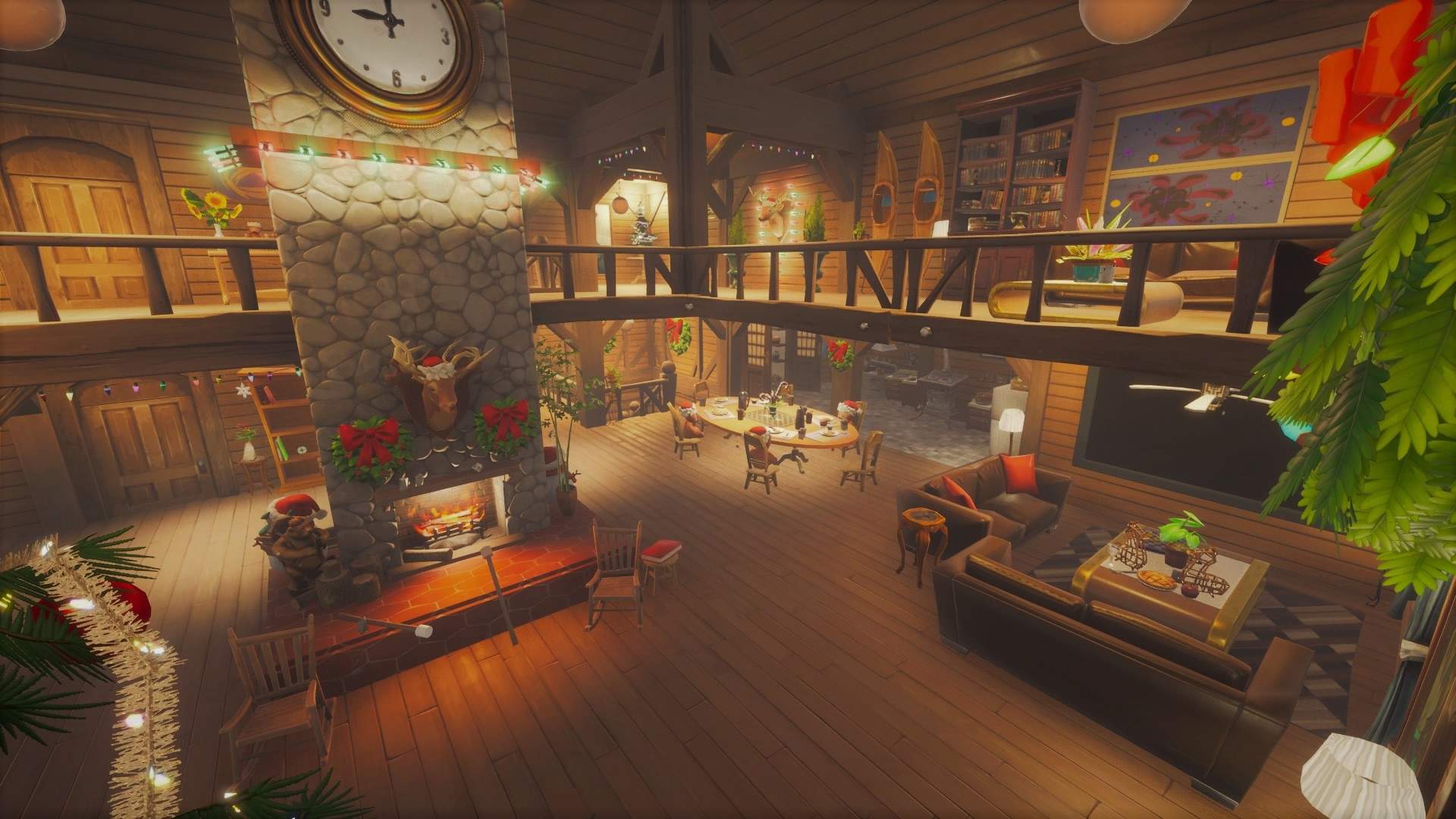 HOLIDAY CABIN PARKOUR RACE