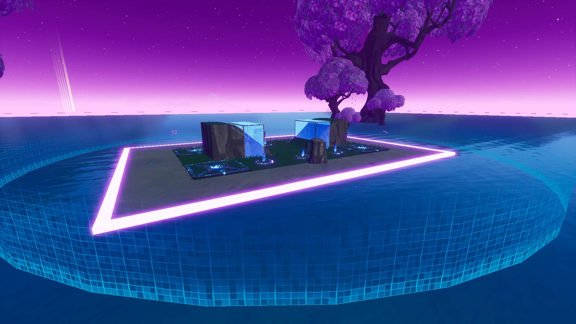FLOATING NEON 1V1 MAP