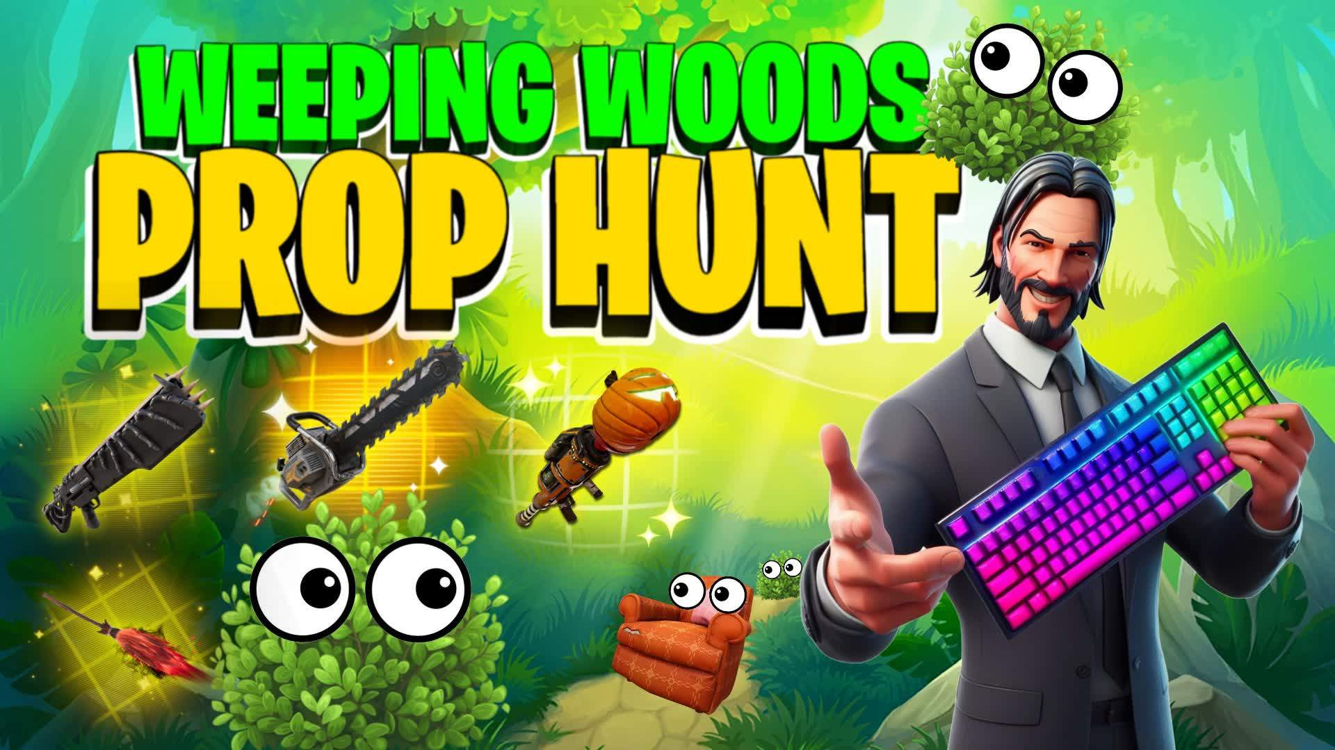 👻 Weeping Woods Halloween PROP HUNT 🎃