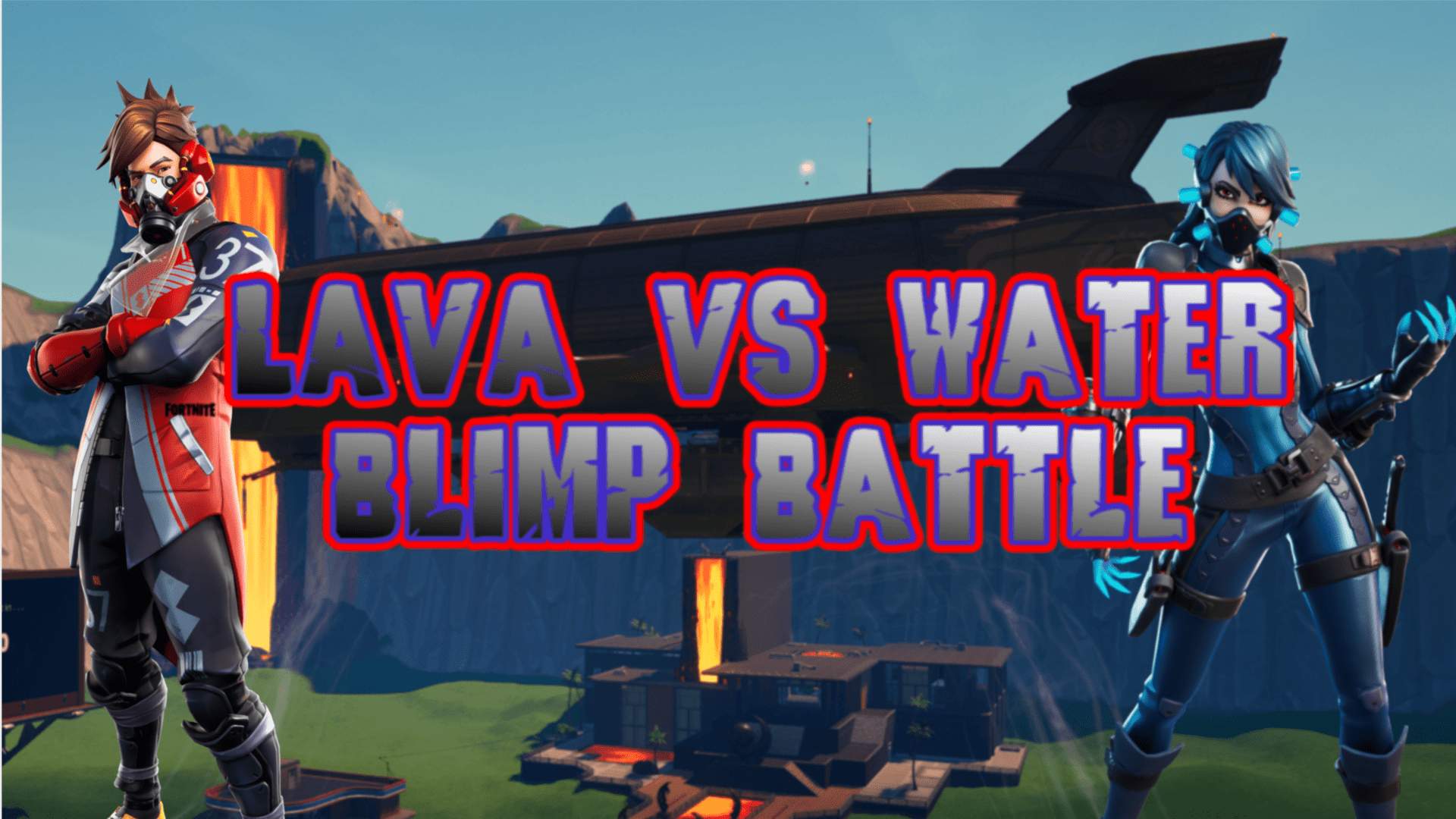 Red vs Blue Blimp Battle