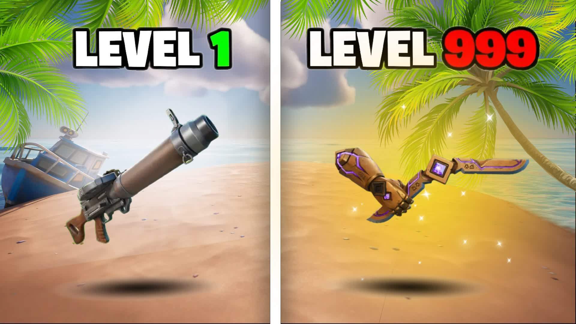 🏝️ GUN GAME 🔫 ONE SHOT