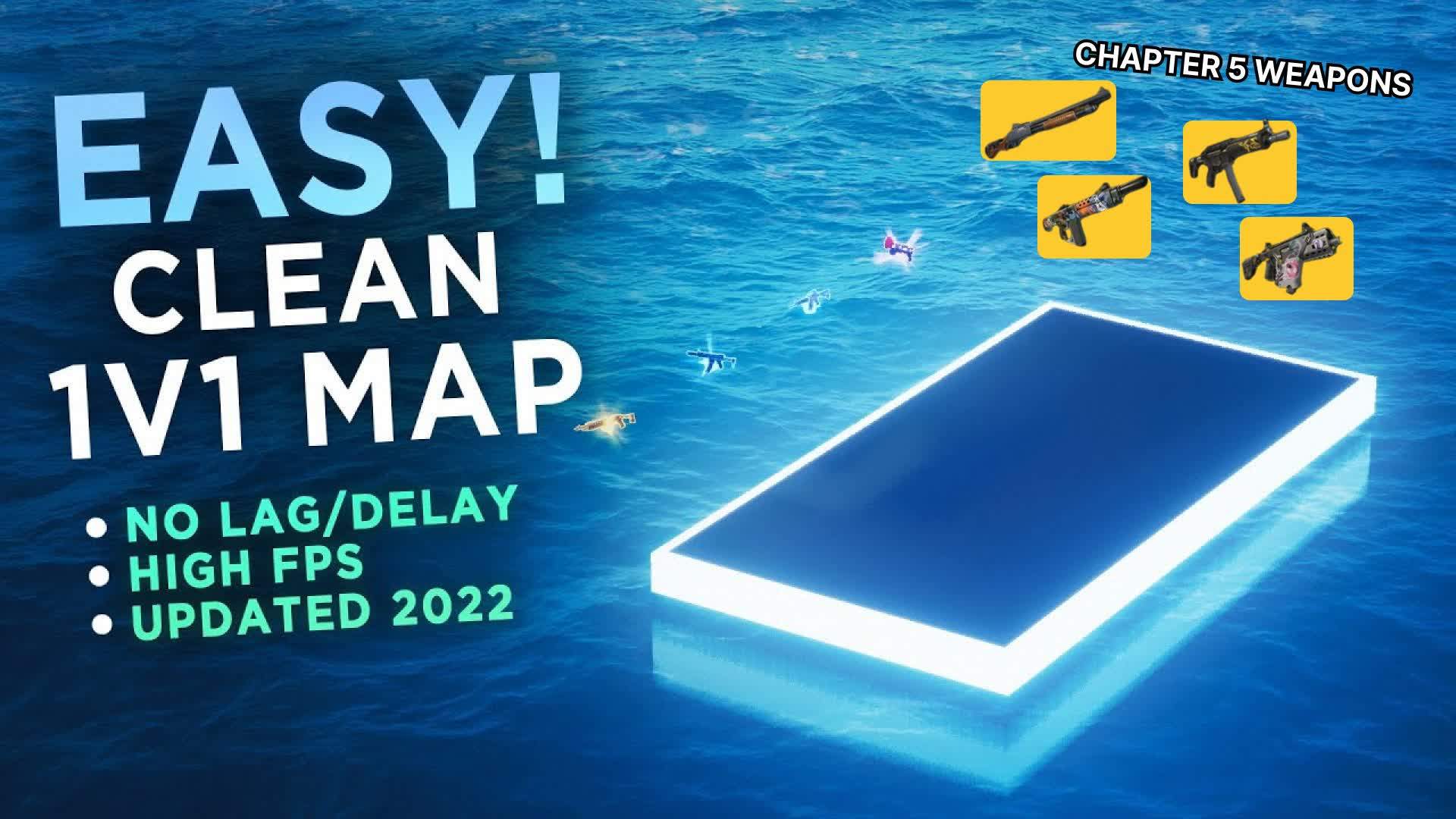 CLEAN 1V1 MAP | 0 DELAY | NO LAG | BUILD