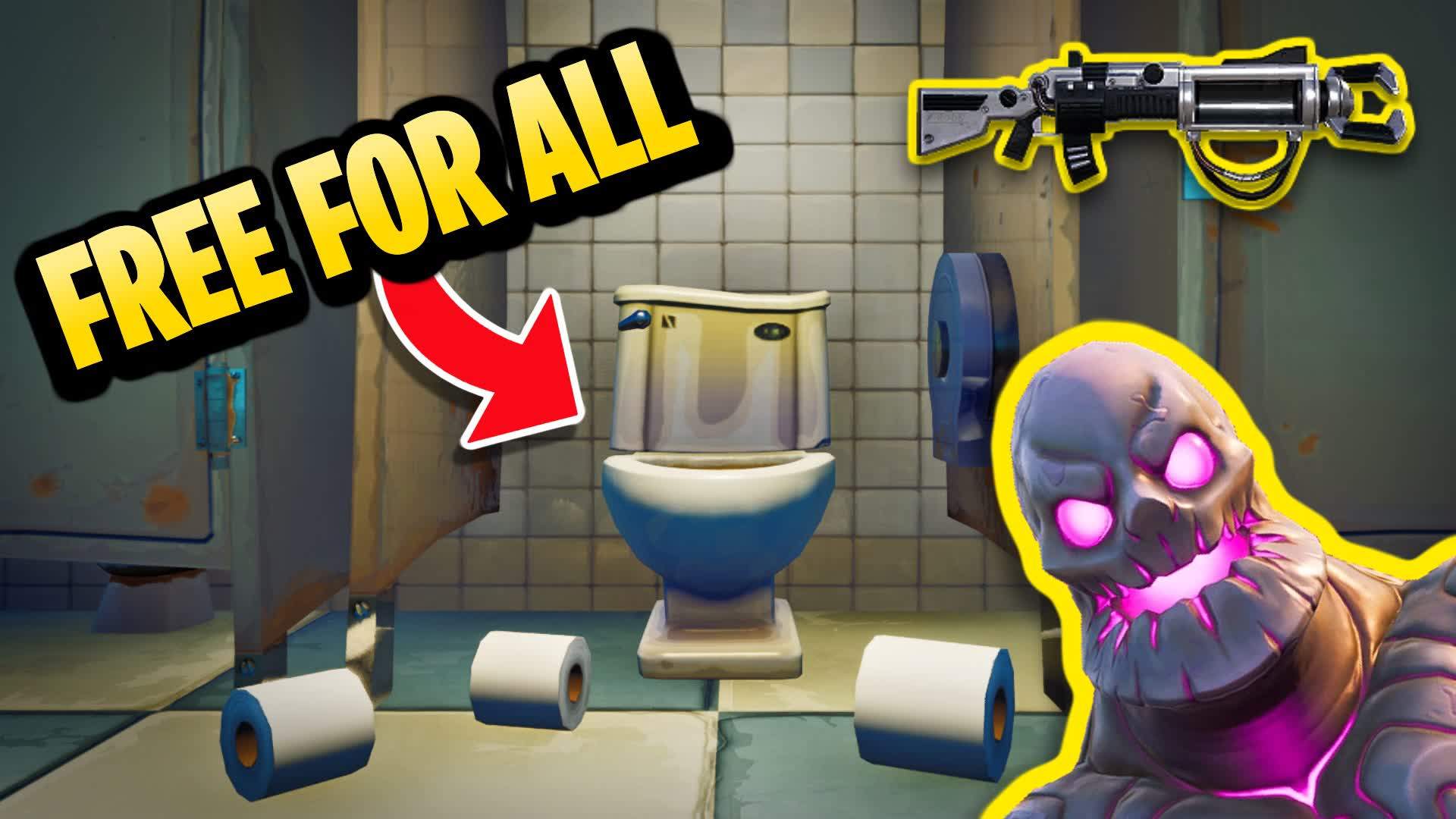 🚽BATHROOM - FFA🔫 ZOMBIES🧟