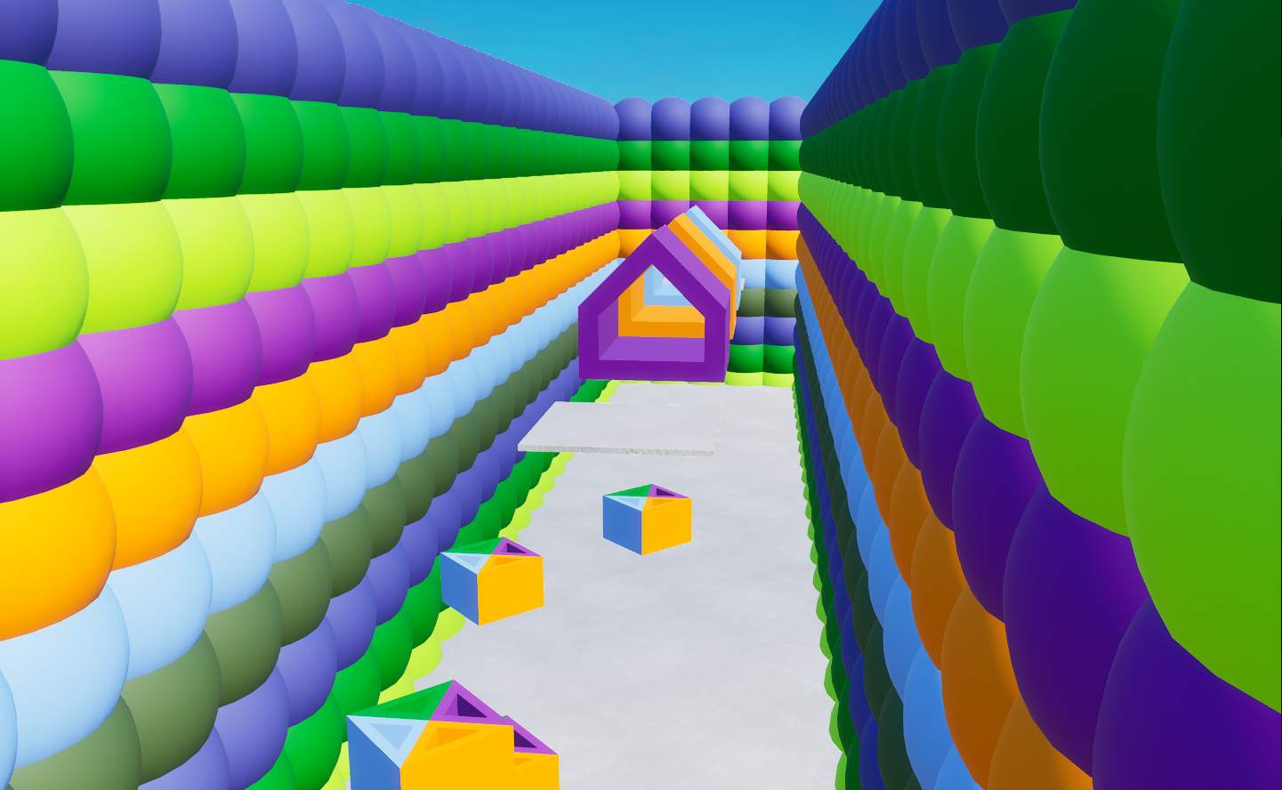 50 LEVEL SPHERICAL DEFAULT DEATHRUN