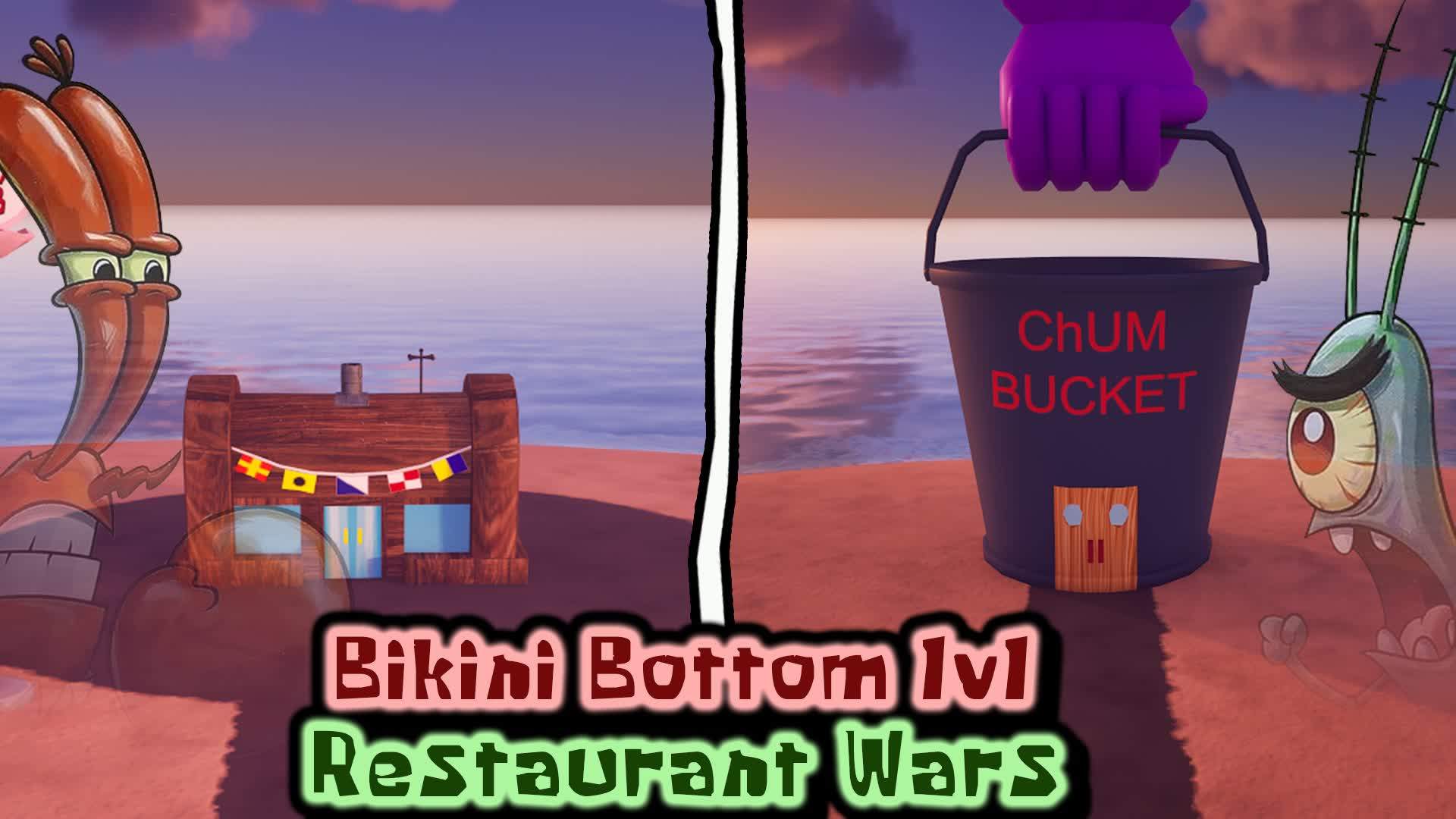 🦀 SpongeBob Restaurant 1v1 🦀