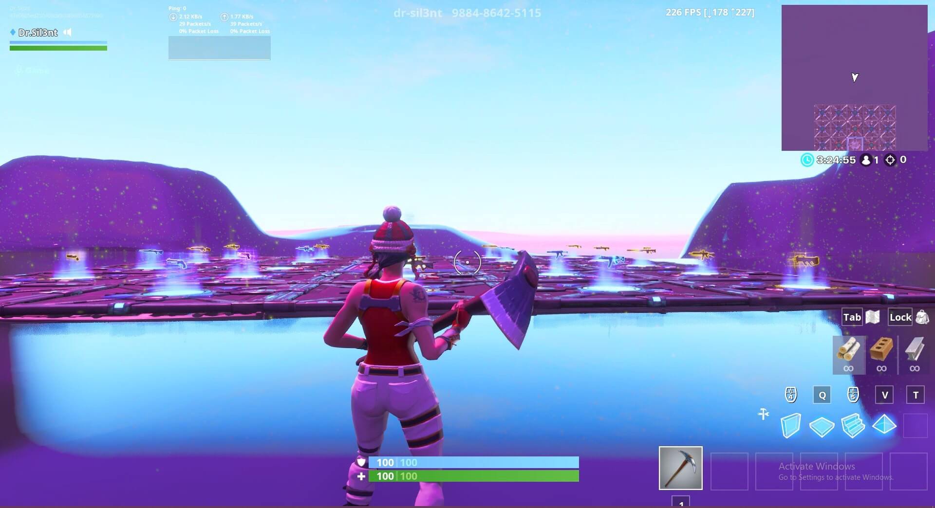 SIL3NT'S GLASS 1V1 MAP (FIXED)