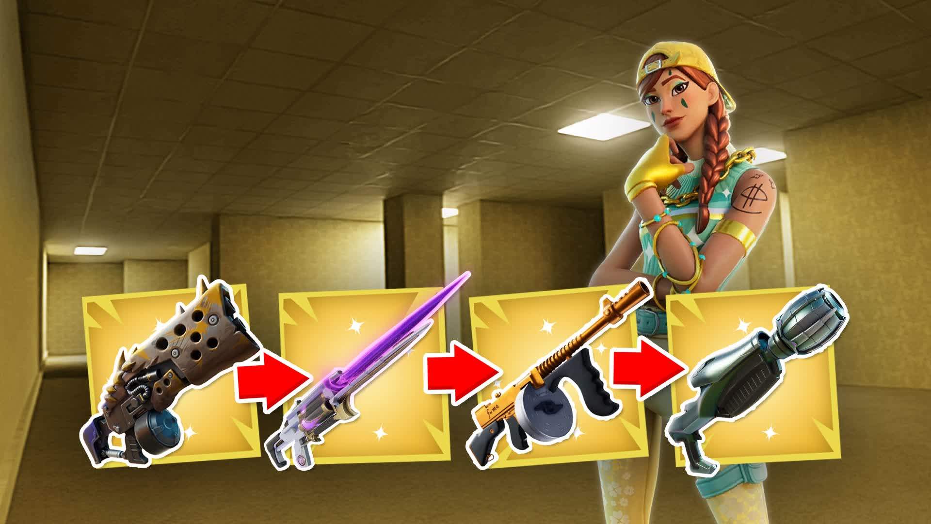 The Backrooms Mythic & Exotic Gun Game