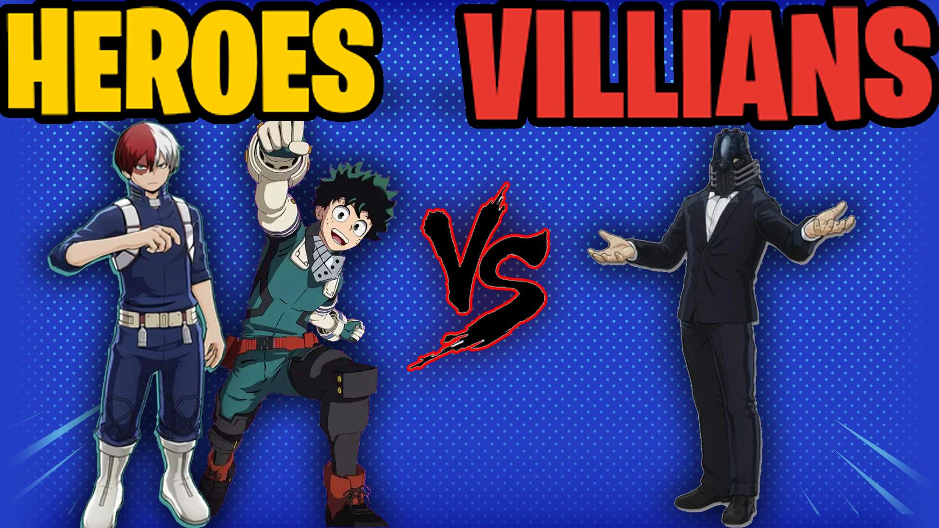 HEROES VS VILLIANS | BATTLE ARENA