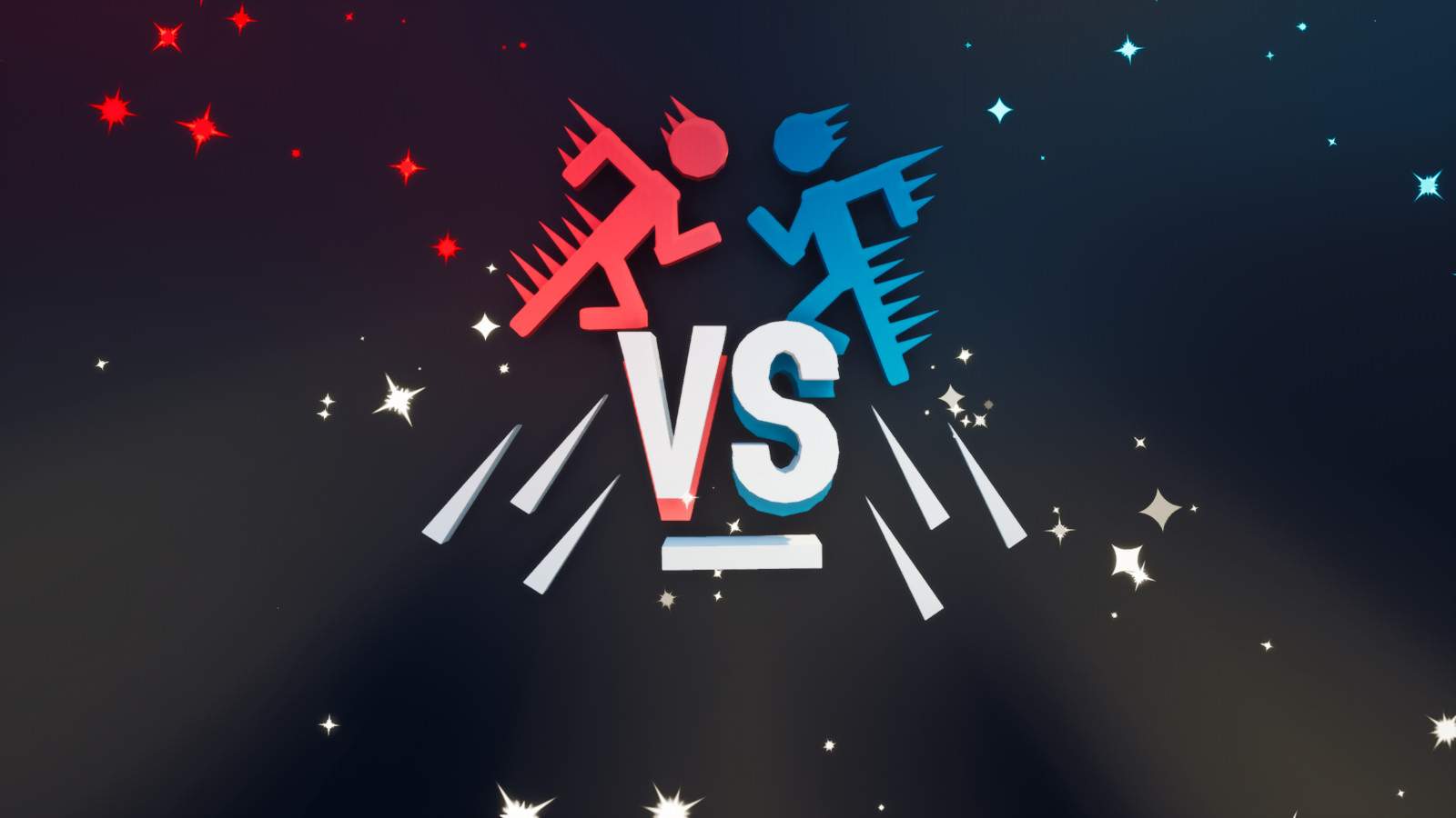 🔴 RED VS BLUE 🔵 FIGHT AND DEATHRUN 💯