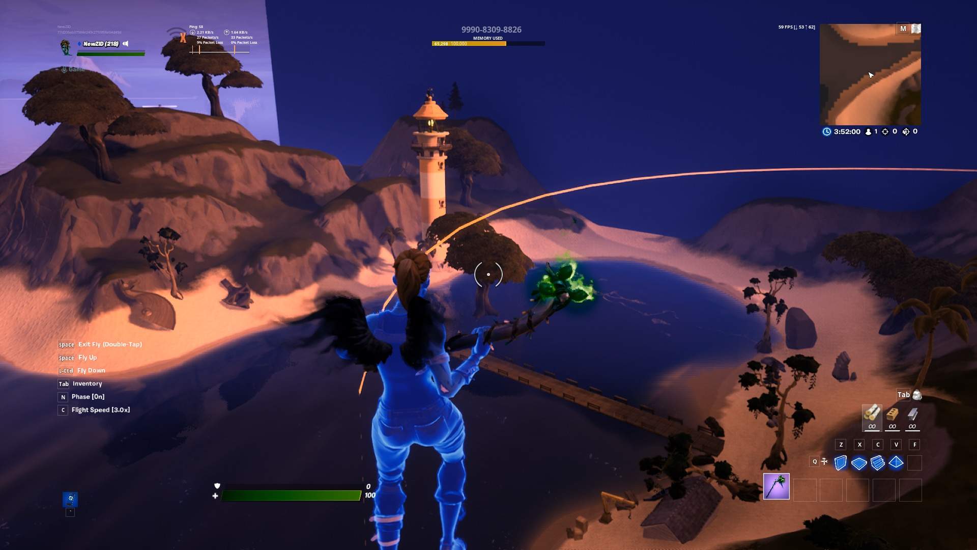 NEWZID'S HORSESHOE ZONEWARS MAP