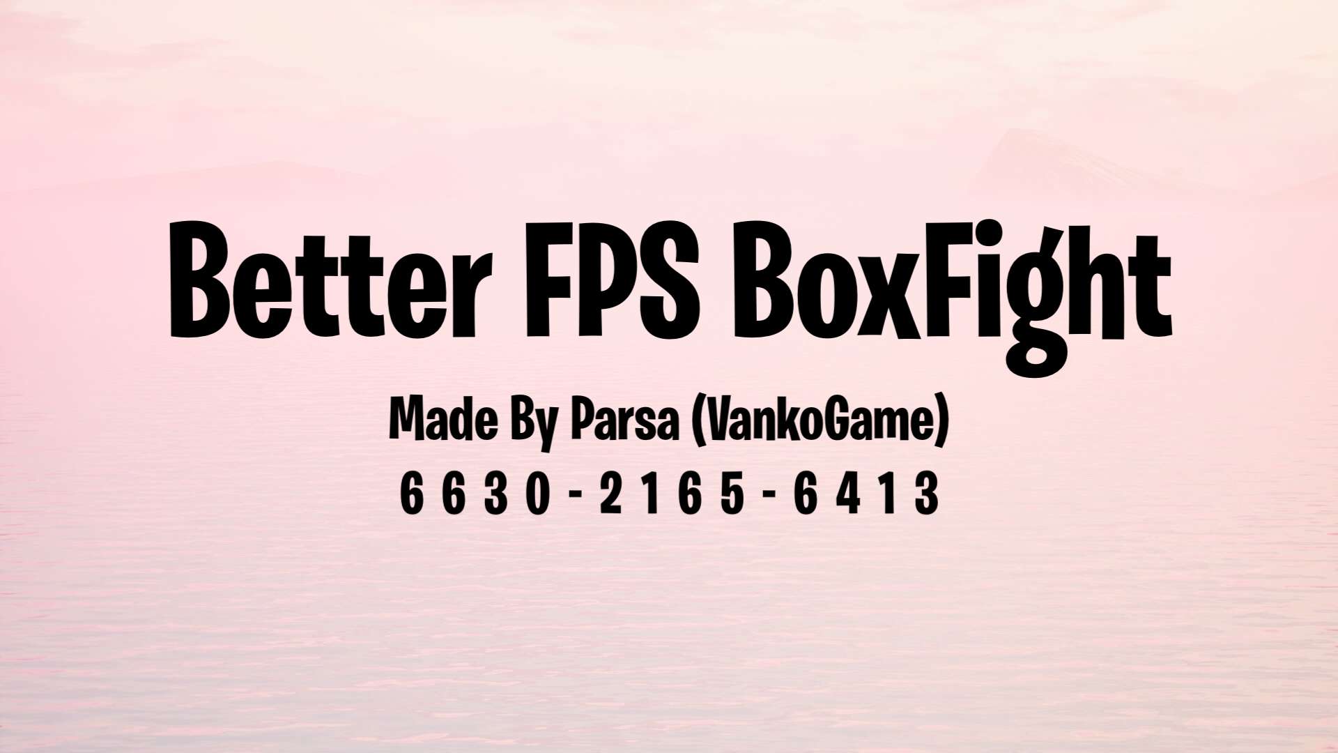 BETTER FPS BOXFIGHT
