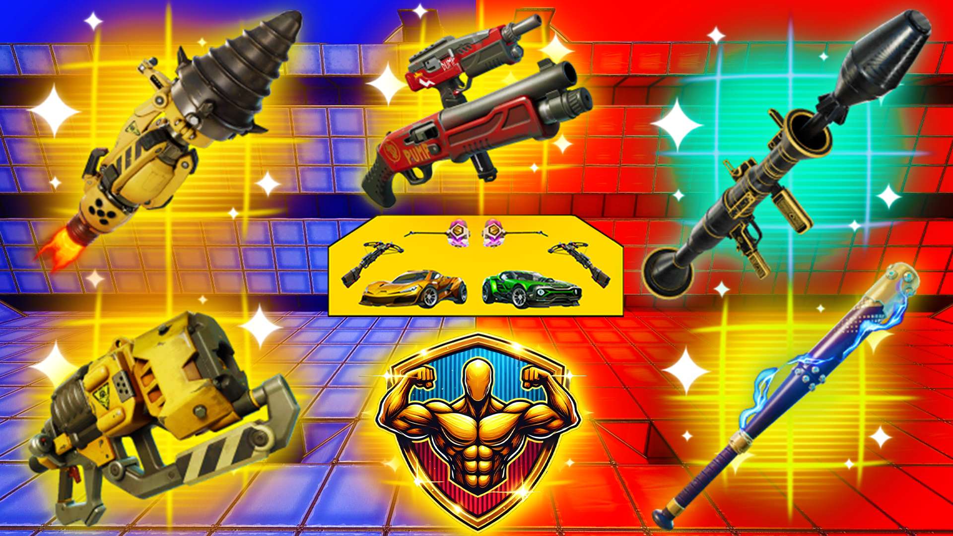 Crazy Red VS Blue 🔴🔵 Super Power 💪