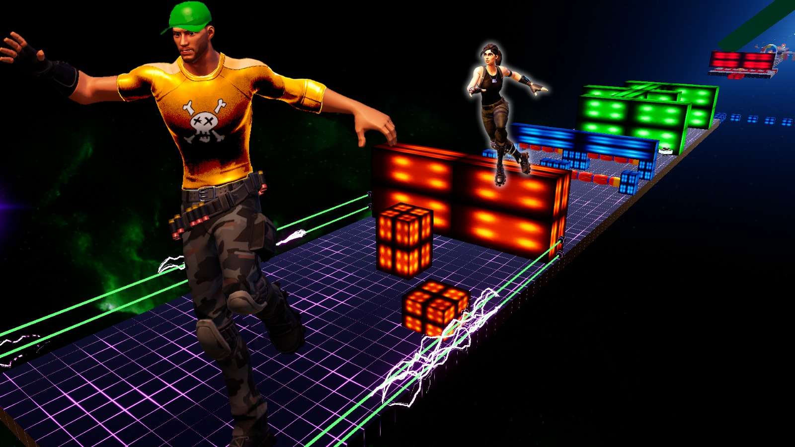 🏁Block Dash Race👑GLASS BRIDGE💎