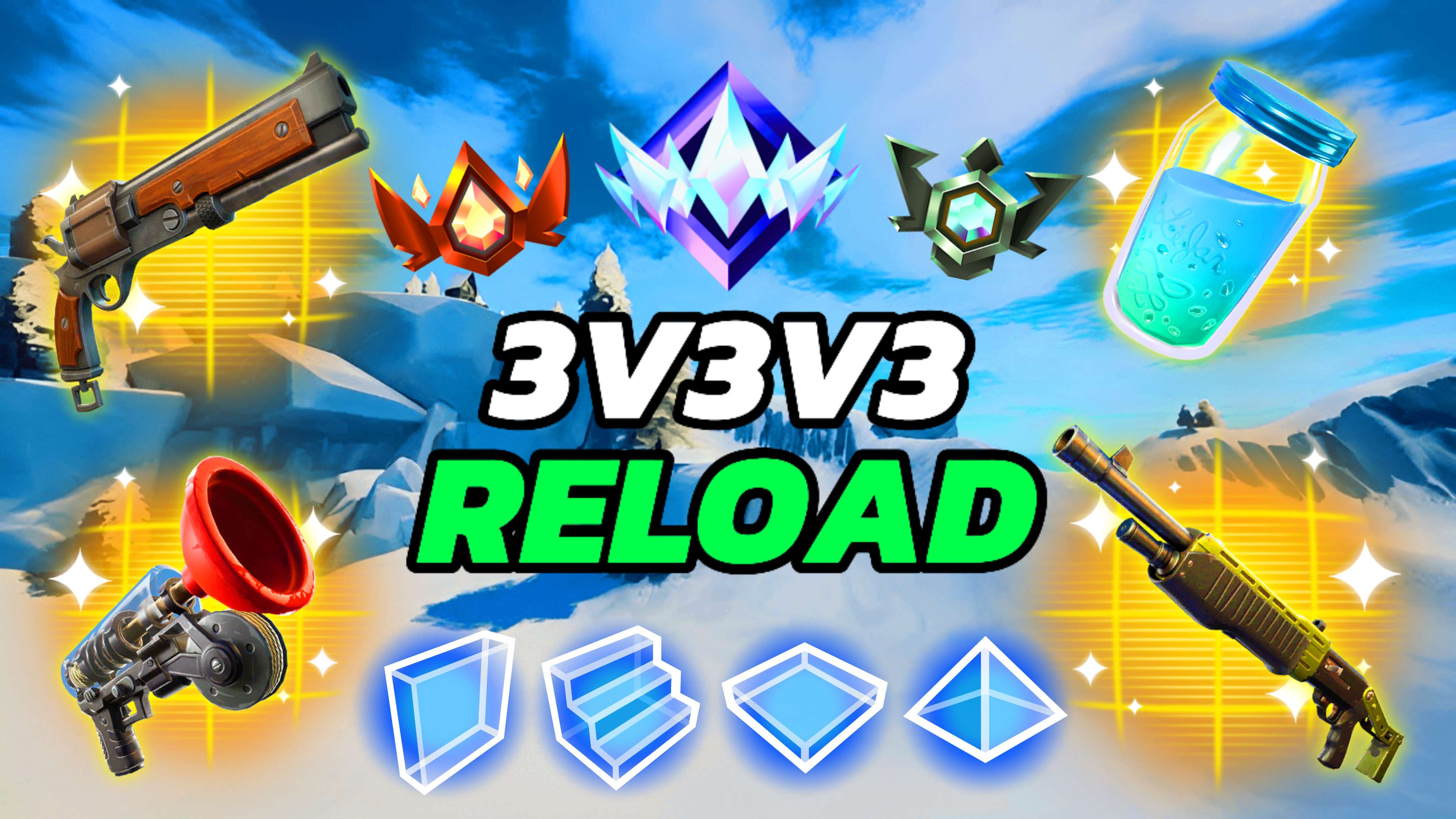 3V3V3 RELOAD 3V2 FROST TRIOS