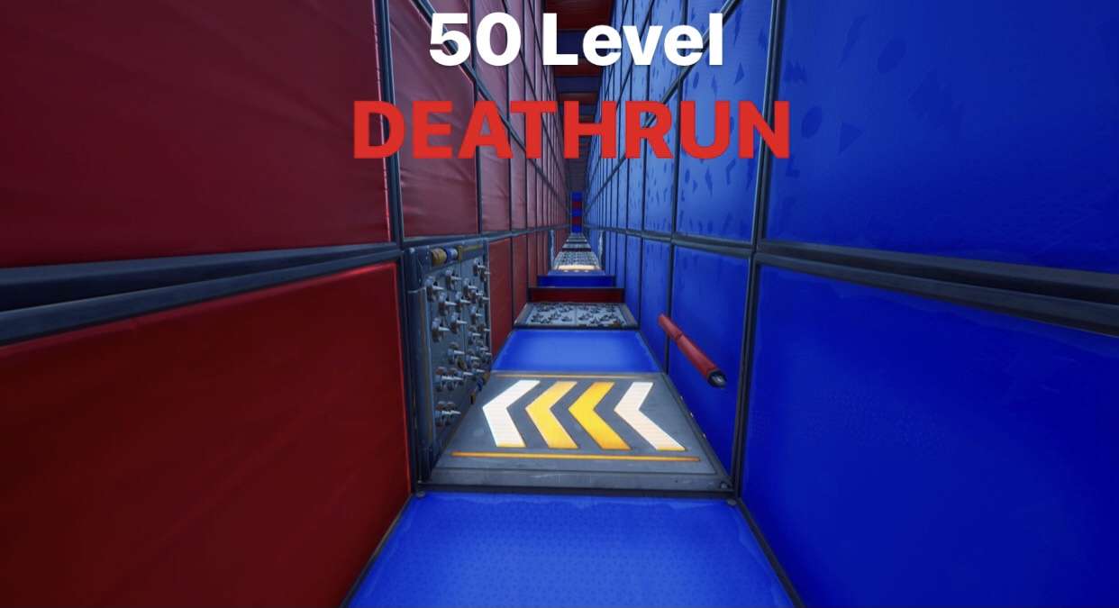 50 LEVEL RED VS BLUE DEFAULT DEATHRUN