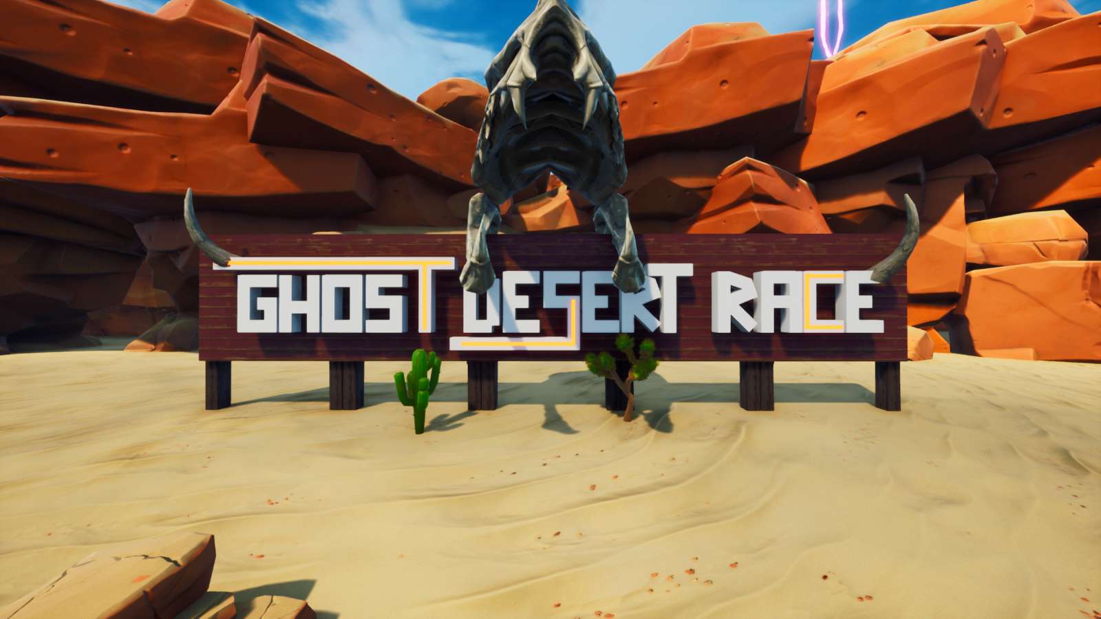 GHOST DESERT RACE / 4D CREATIVE
