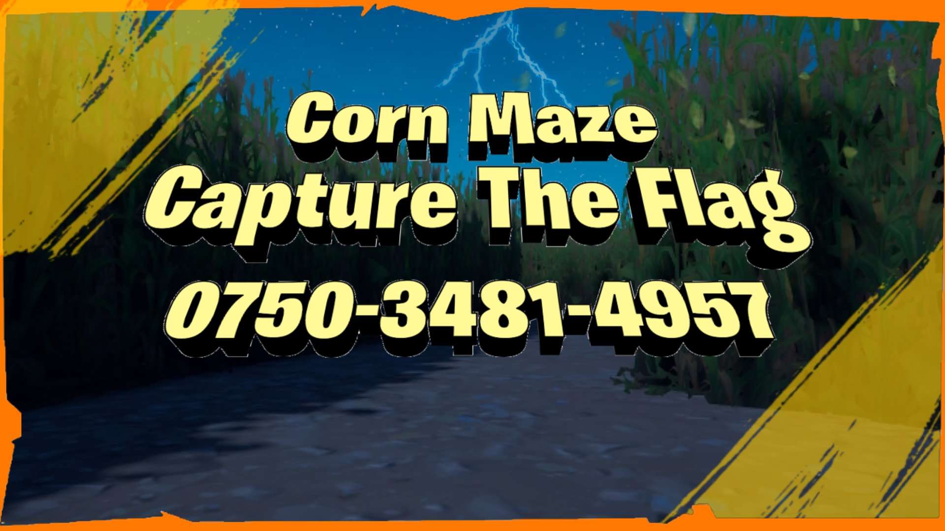 CORN MAZE - CAPTURE THE FLAG