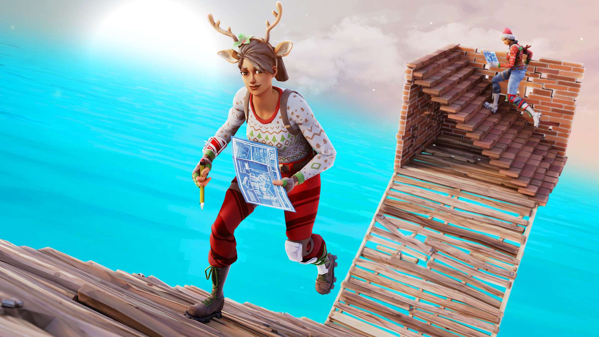 (1VS1) REALTREQY's BUILDFIGHT 🌴🐚