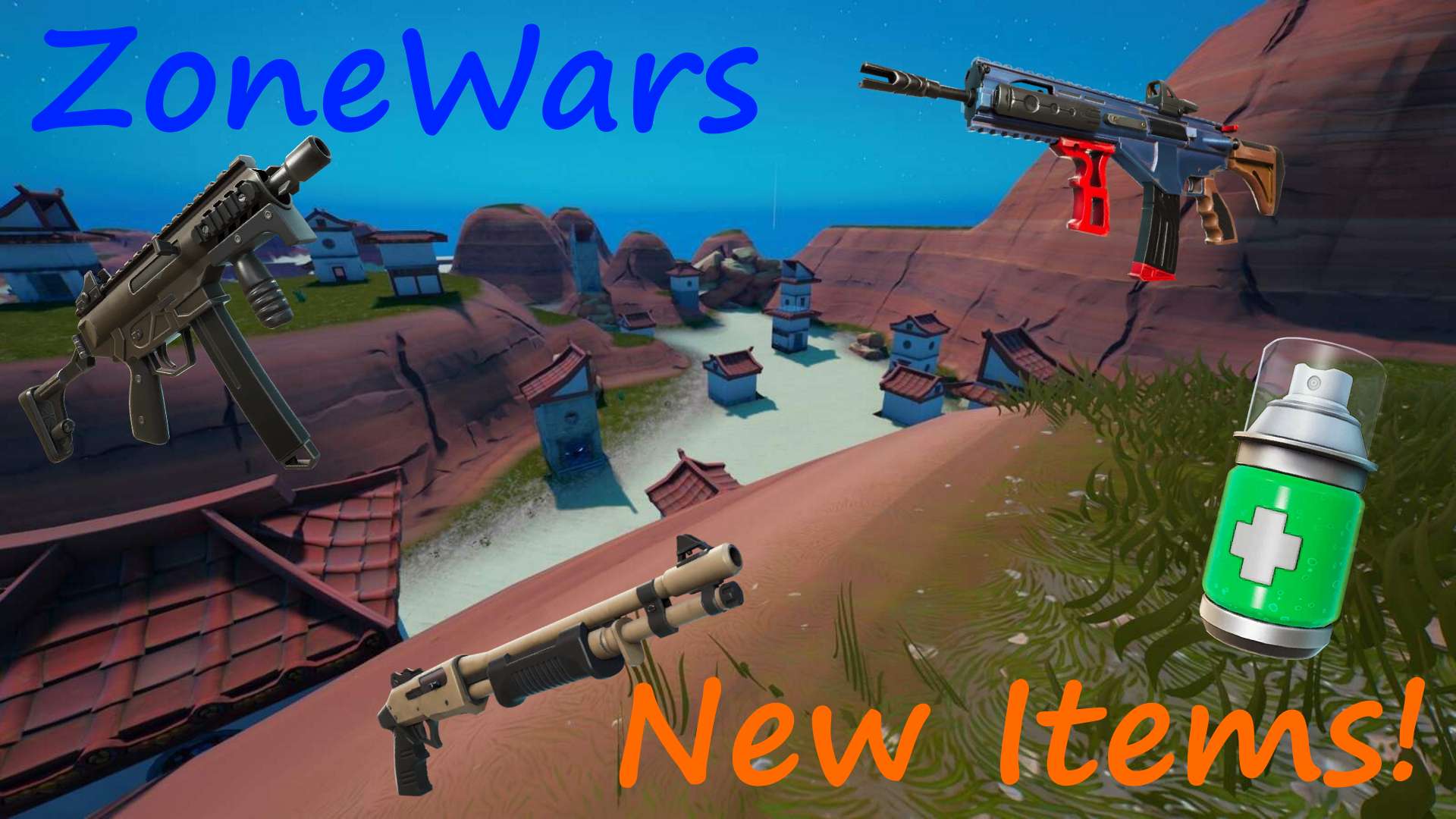 ZONEWAR WITH NEW ITEMS!!!