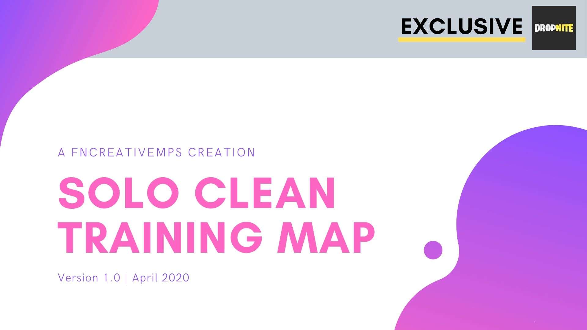 SOLO - CLEAN TRAINING MAP