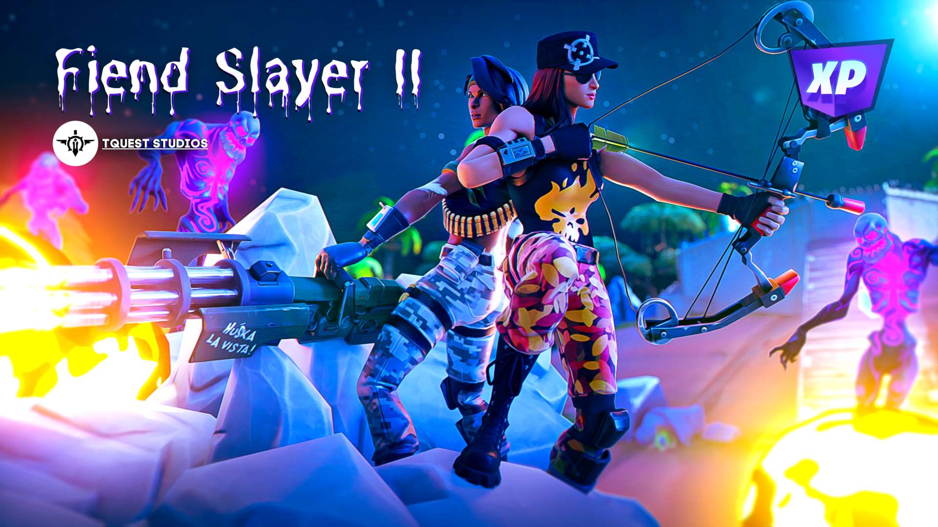 FIEND SLAYER: PRIMAL SURVIVAL (1-4🏃♂️)