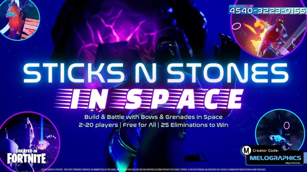 🏹 STICKS N STONES IN SPACE