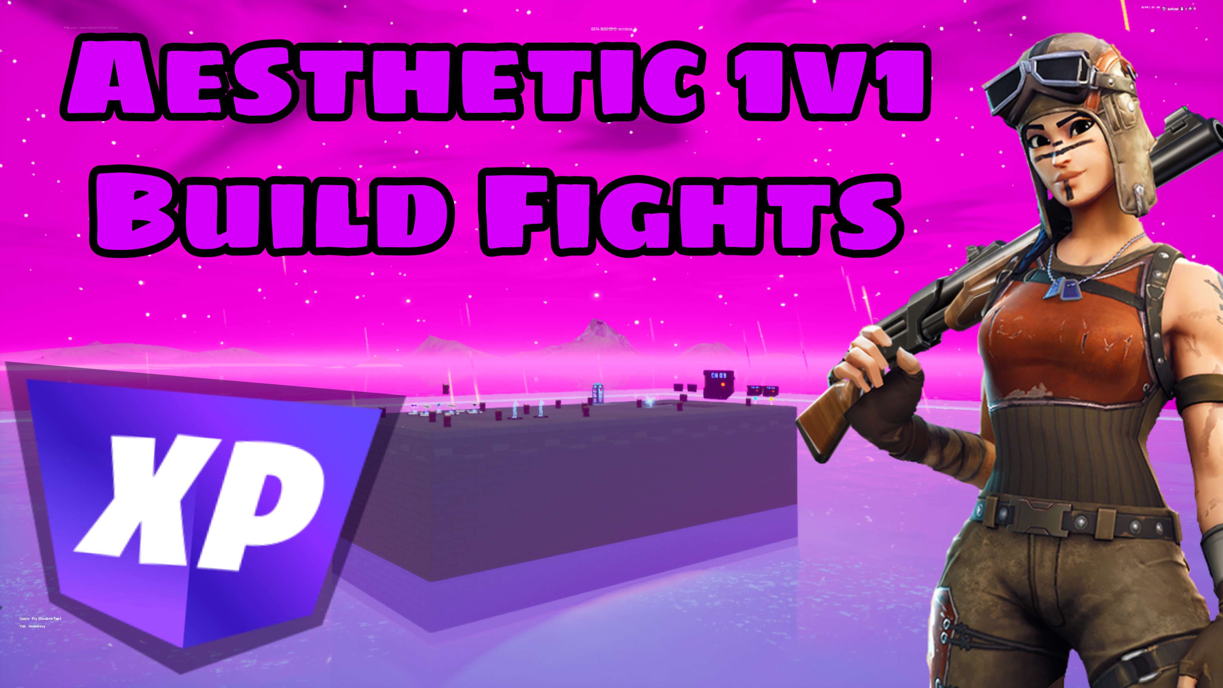 AESTHETIC 1V1 BUILD FIGHTS *XP+NO DELAY*