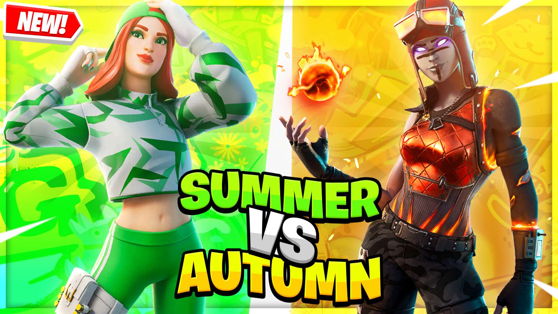 ☀SUMMER VS AUTUMN🍁 - TEAM DEATHMATCH