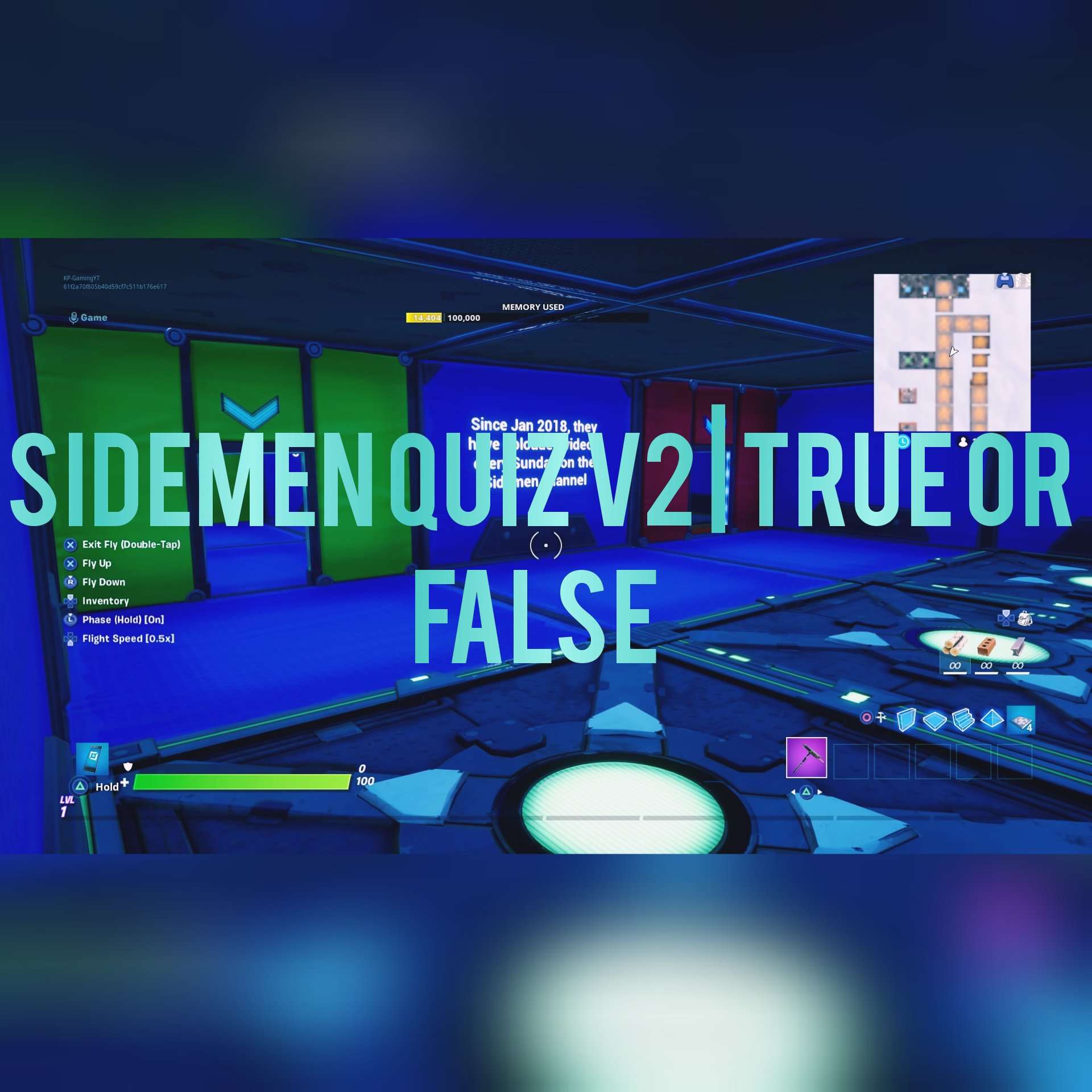 SIDEMEN QUIZ V2  TRUE OR FALSE
