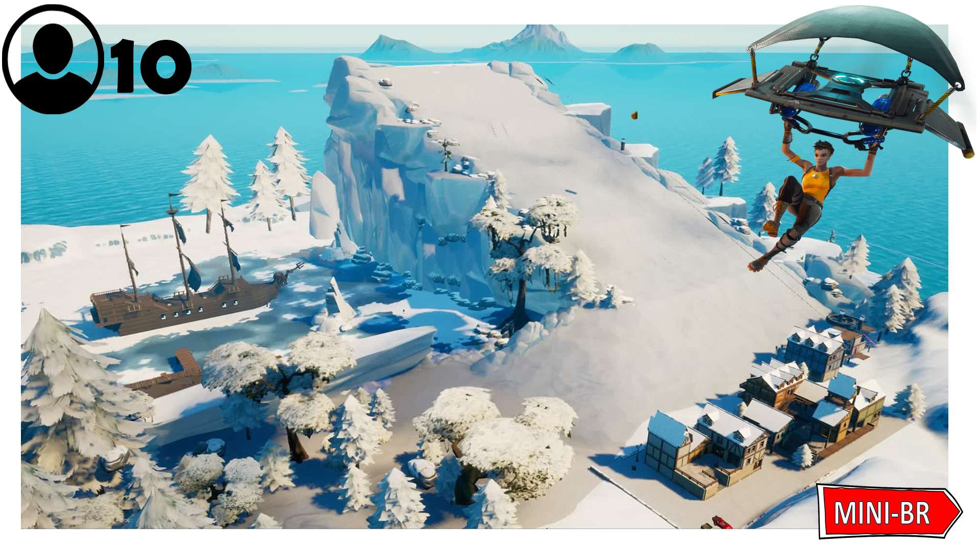 FROZEN ISLAN MINI BATTLE ROYALE-10PLAYER