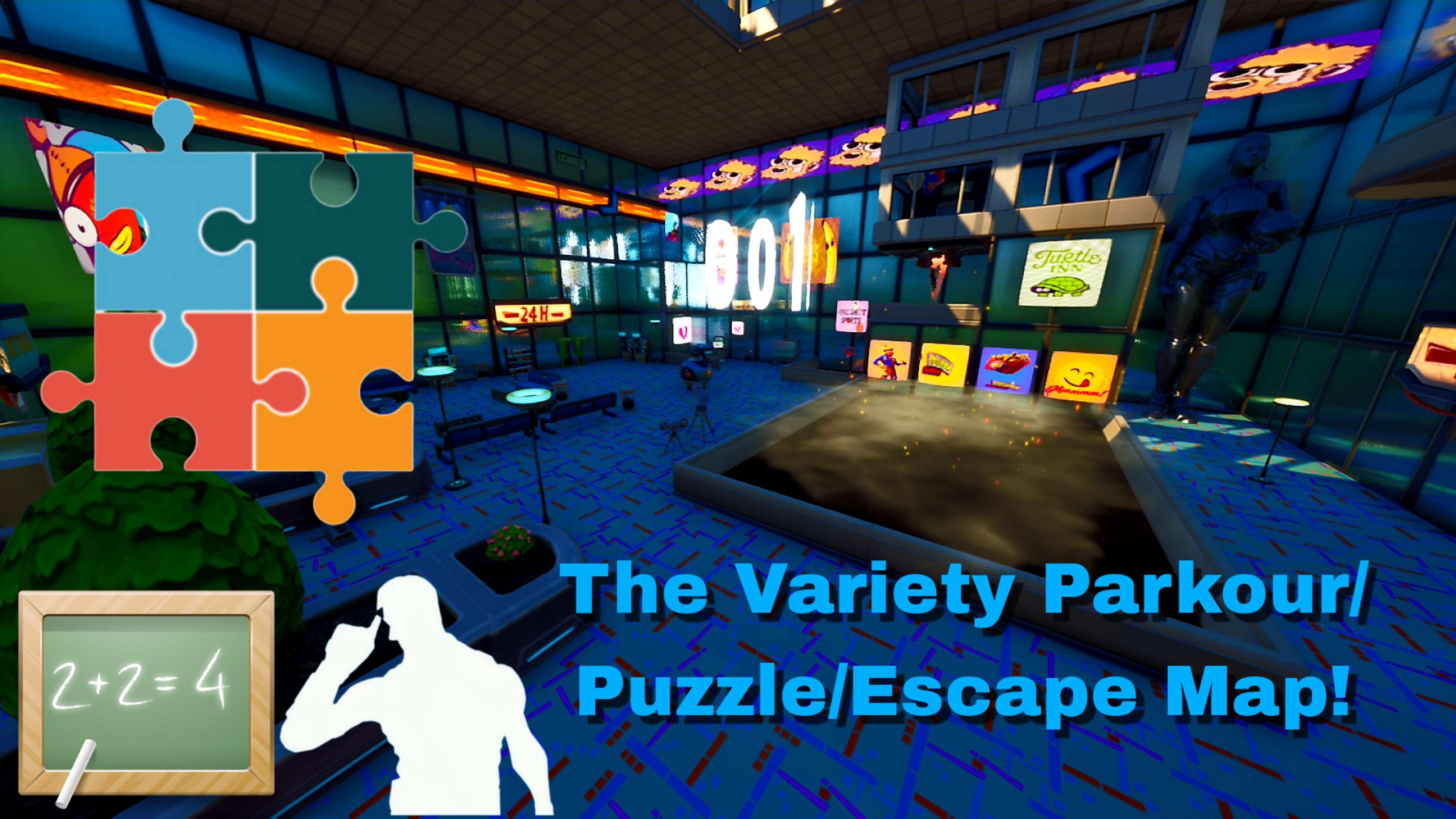 The Variety Parkour/Puzzle/Escape Map!