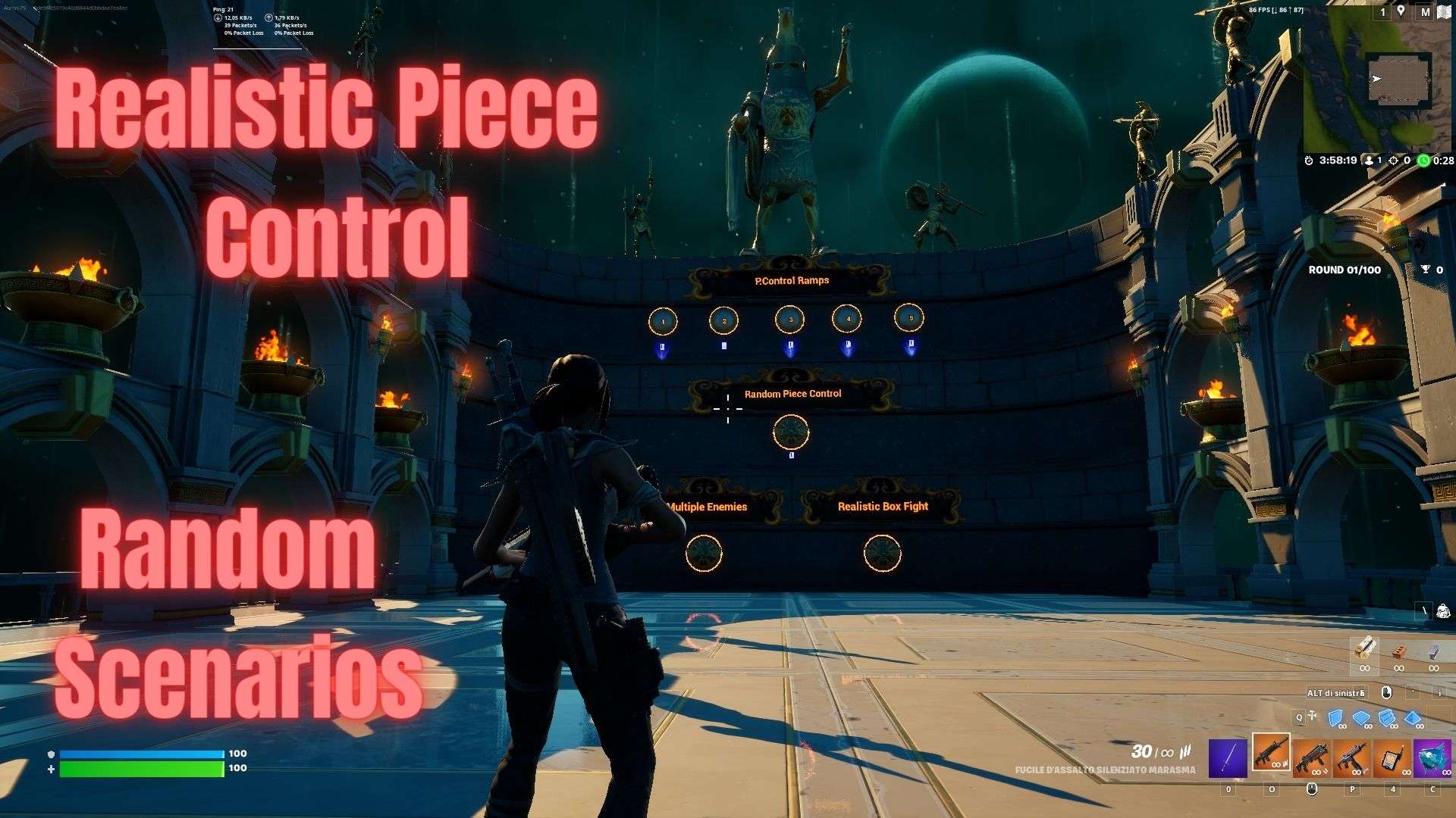 Realistic Piece Control