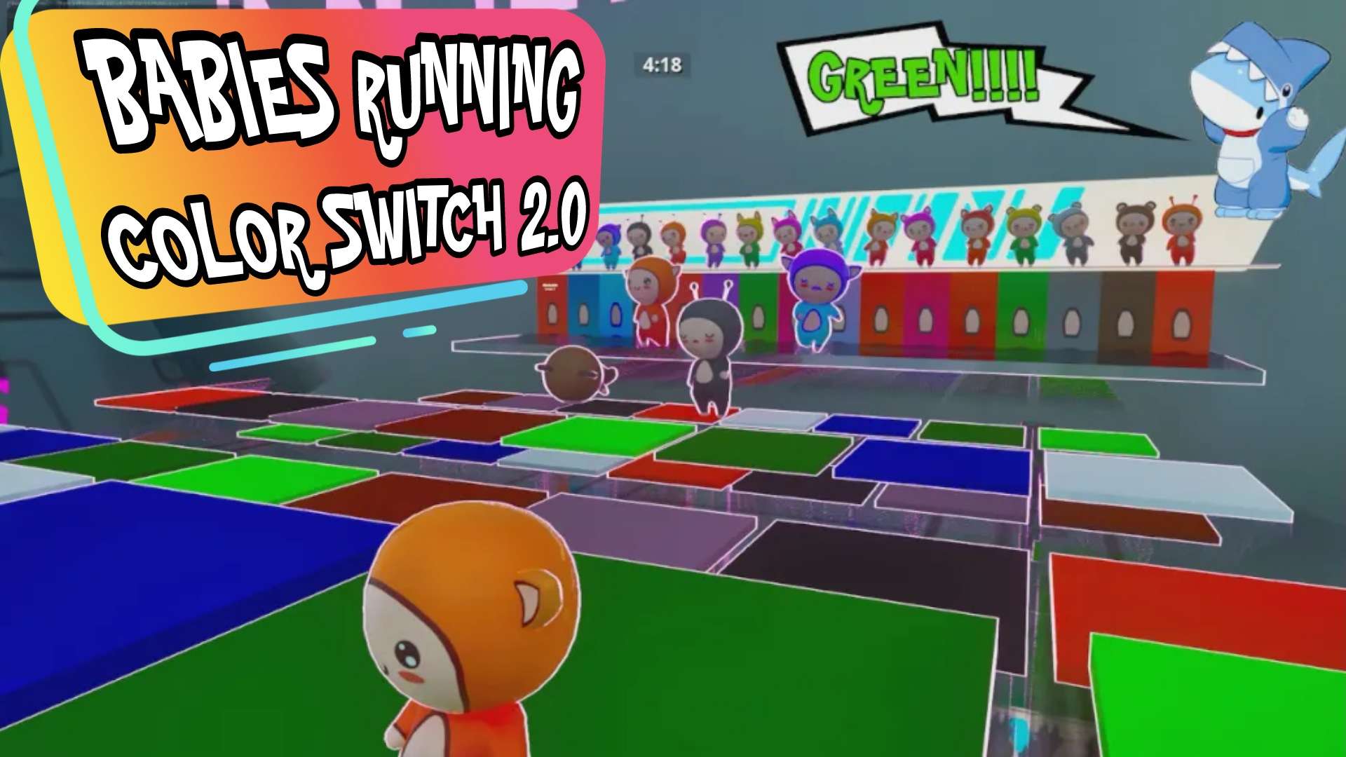 🚼BABIES RUNNIN Color Switch 2.0