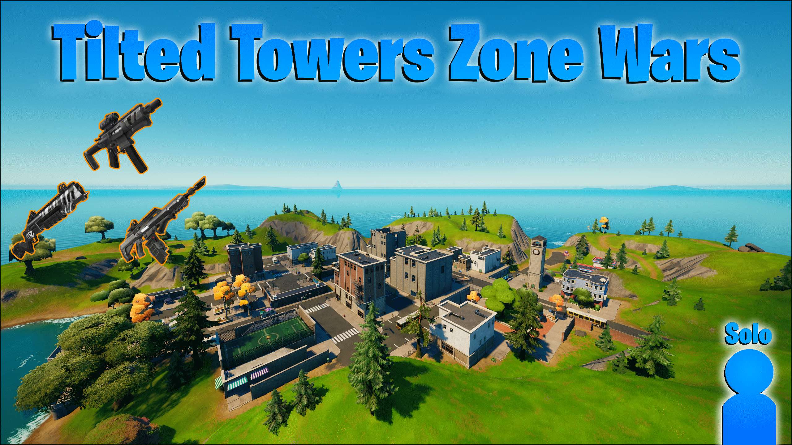 Tilted Towers Zone Wars