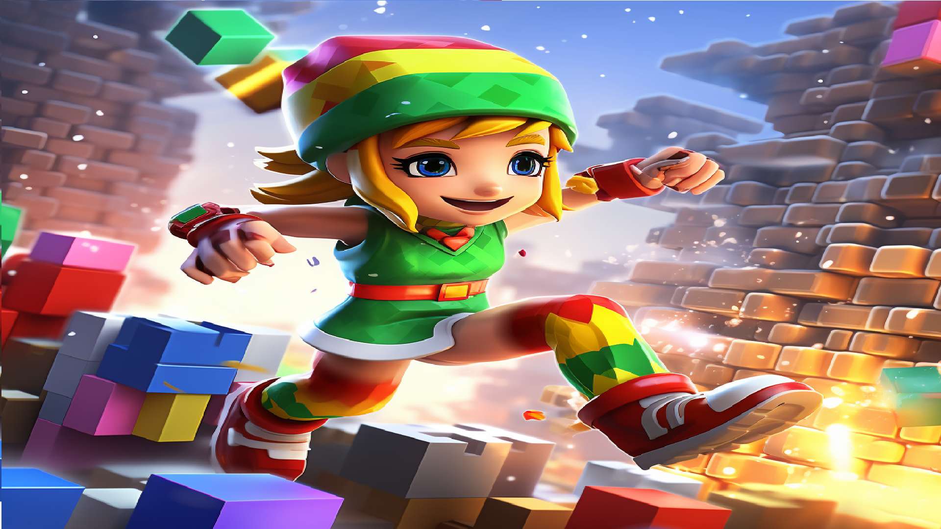 🎅Snowy Wonderland Obby 1500 level🎅