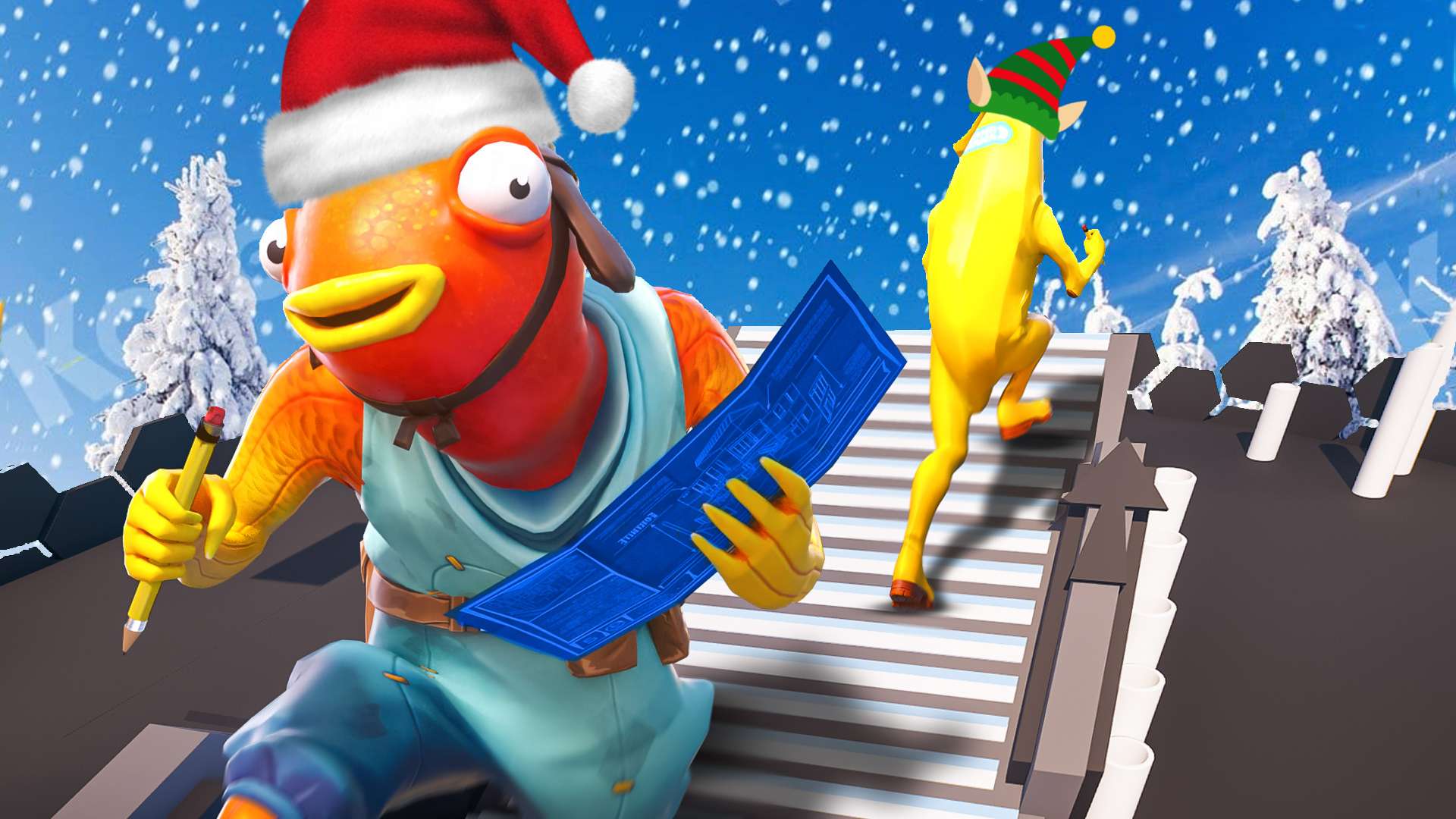 🎅 WINTER 1V1 NO DELAY (16 PLAYERS)