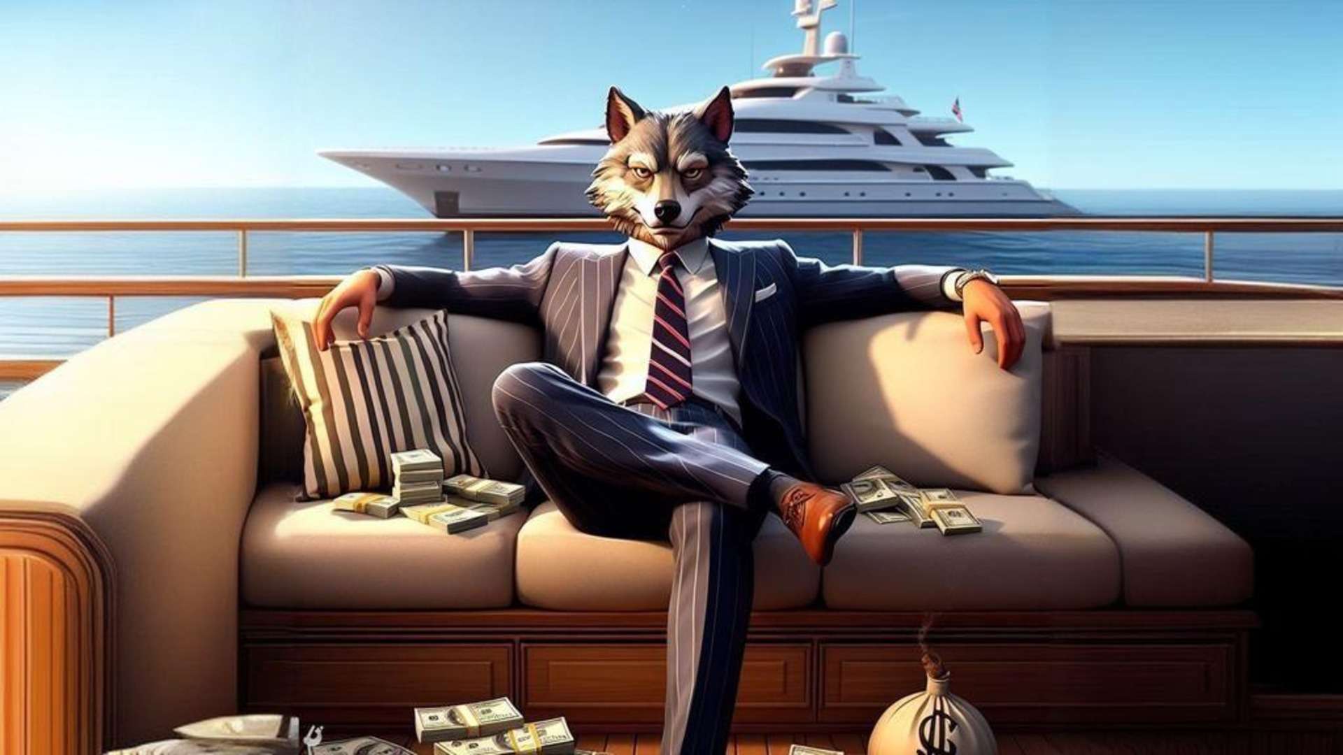 🌍💰LUXURY WOLF YACHT🐺PVP