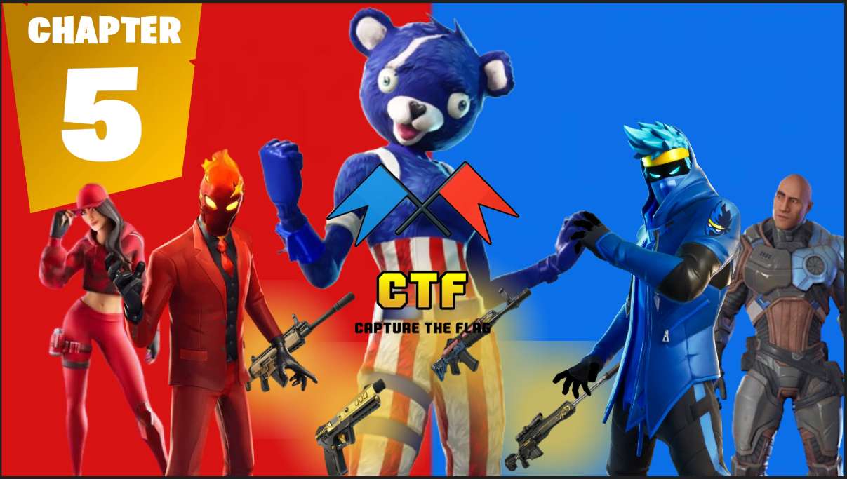 RED VS BLUE CAPTURE THE FLAG