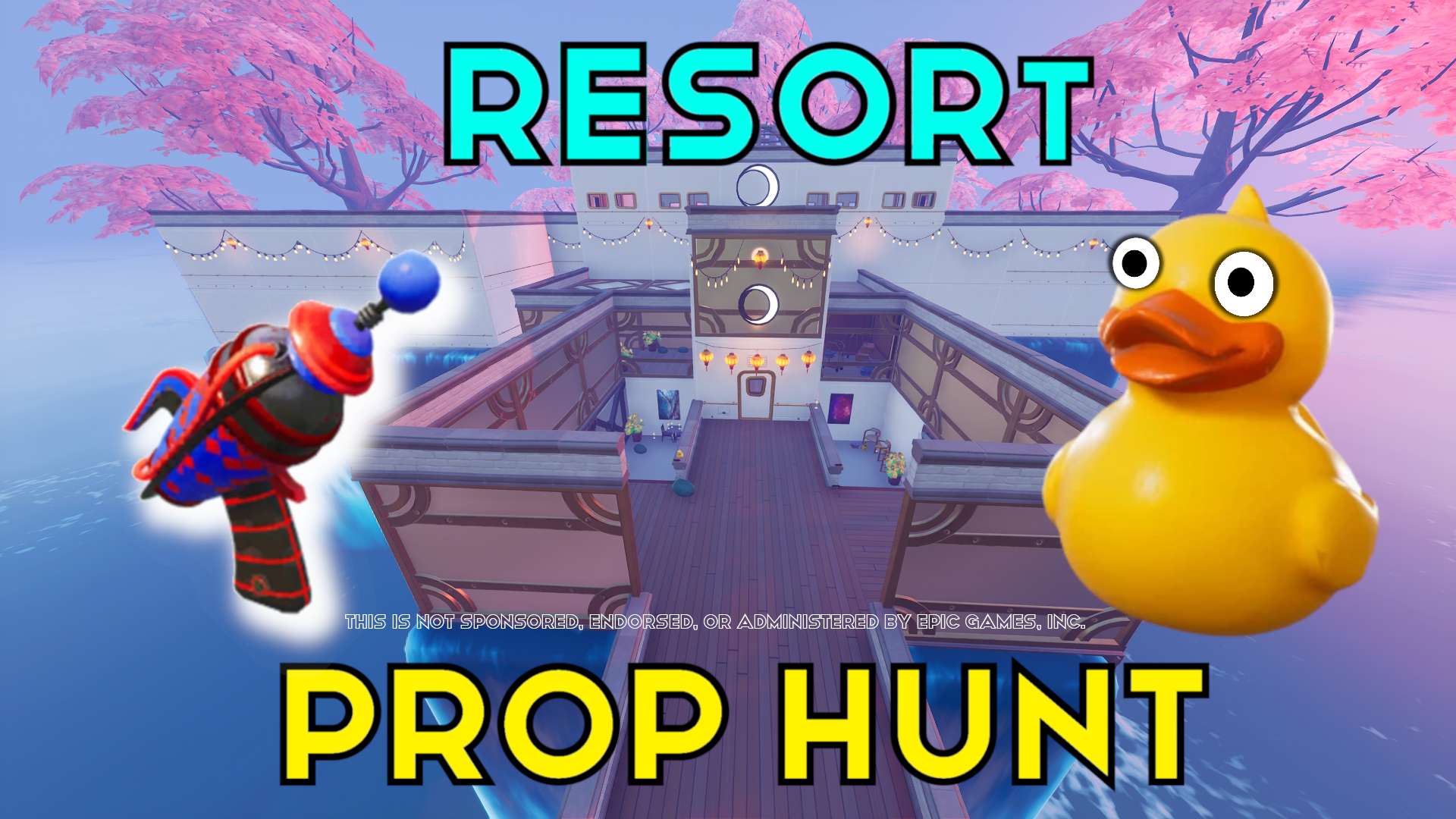 Beach Resort Prop Hunt 🏨🌴