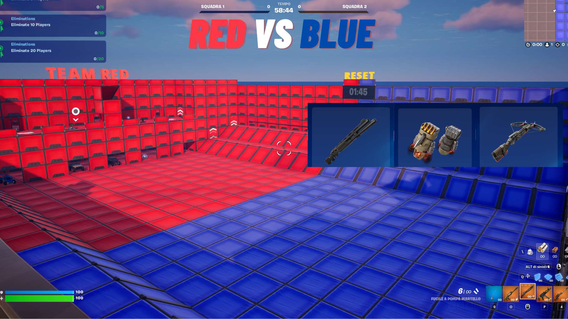 RED V BLUE